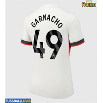 Chelsea Alejandro Garnacho #49 Auswärtstrikot Frauen 2025-26 Kurzarm